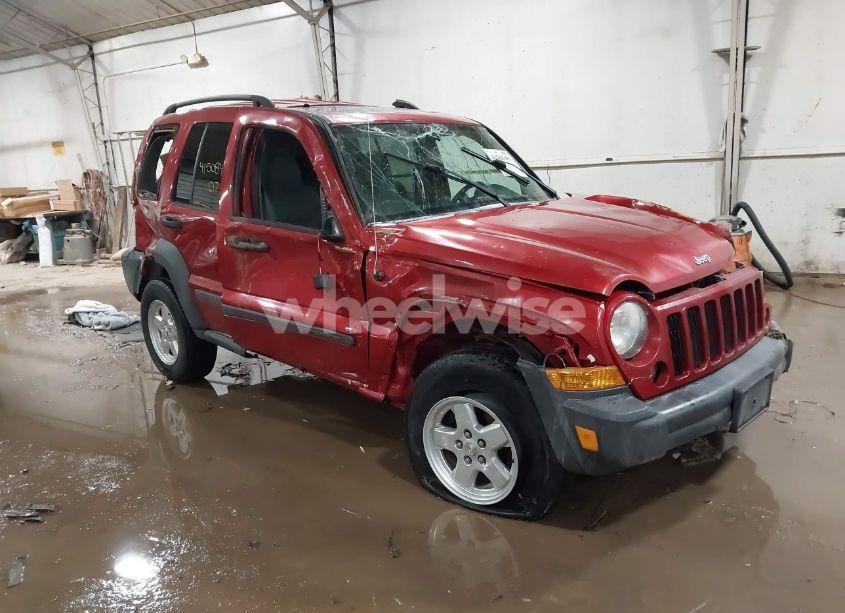 2007 Jeep Liberty SPORT (VIN 1J4GL48K97W715797) main photo