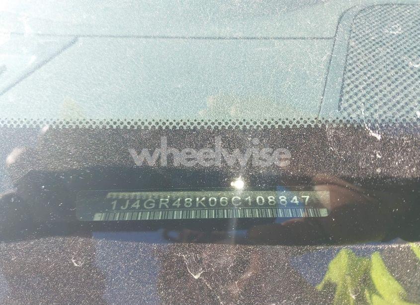 Photo 9 of 2006 Jeep Grand CHEROKEE LAREDO (VIN 1J4GR48K06C108847)