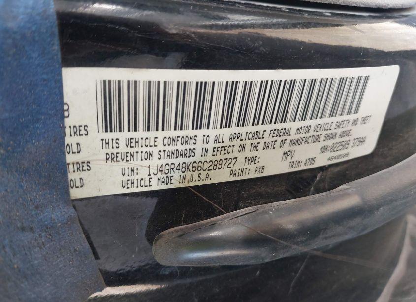 Photo 9 of 2005 Jeep Grand CHEROKEE LAREDO (VIN 1J4GR48K75C693828)