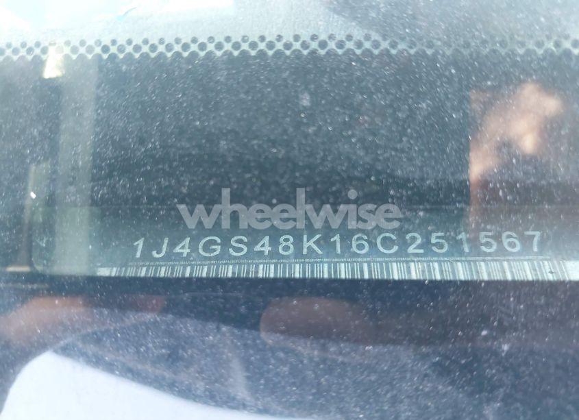 Photo 9 of 2006 Jeep Grand CHEROKEE LAREDO (VIN 1J4GS48K16C251567)