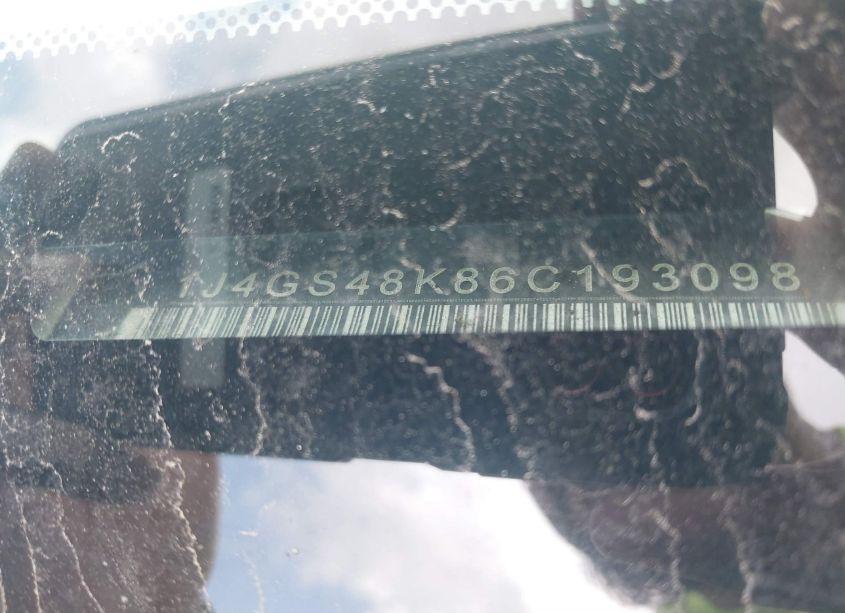 Photo 9 of 2006 Jeep Grand CHEROKEE LAREDO (VIN 1J4GS48K86C193098)