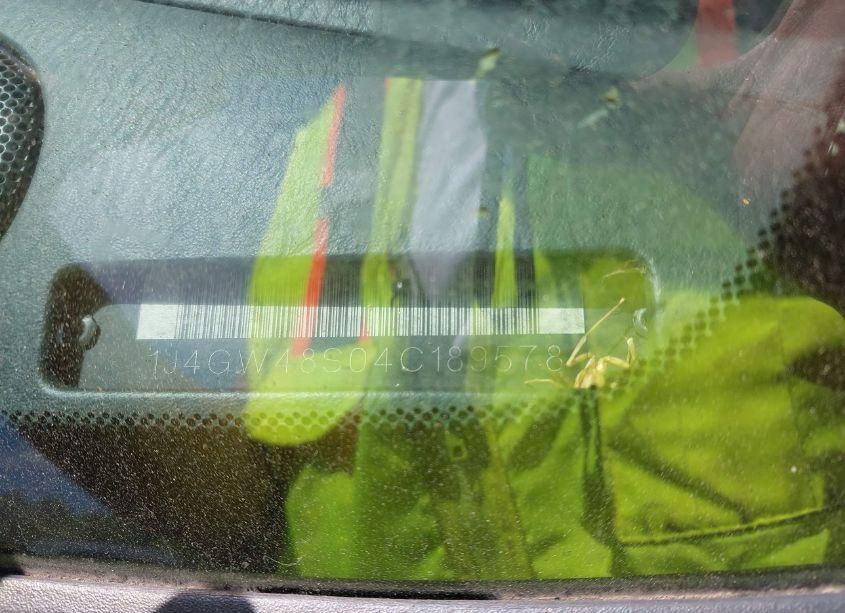 Photo 9 of 2004 Jeep Grand CHEROKEE LAREDO (VIN 1J4GW48S04C189578)