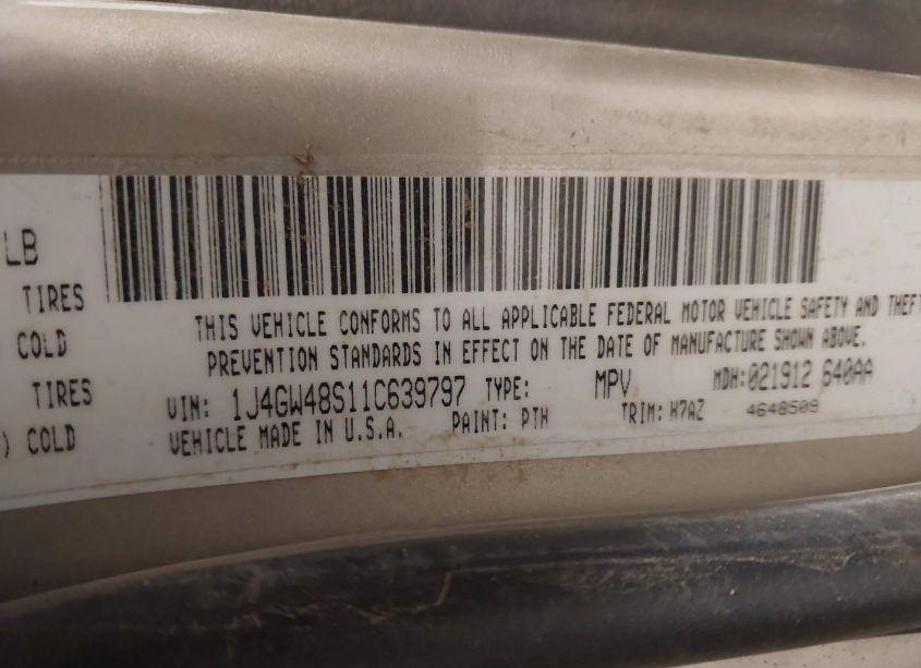 Photo 9 of 2001 Jeep Grand CHEROKEE LAREDO (VIN 1J4GW48S11C639797)