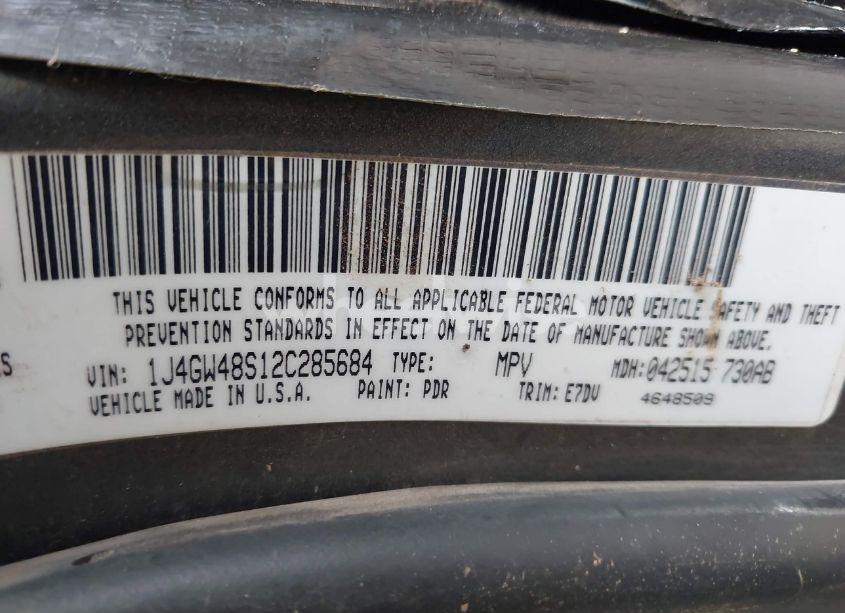 Photo 9 of 2002 Jeep Grand CHEROKEE LAREDO (VIN 1J4GW48S12C285684)