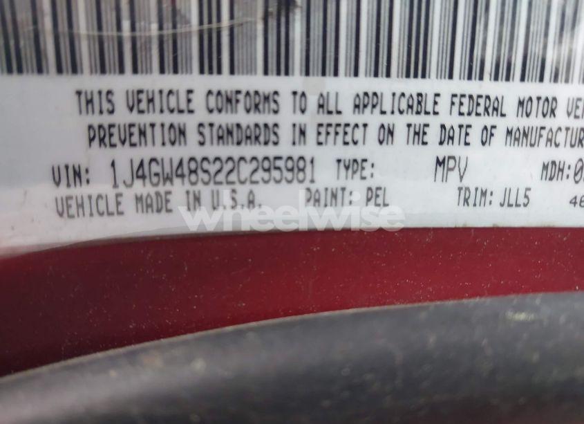 Photo 9 of 2002 Jeep Grand CHEROKEE LAREDO (VIN 1J4GW48S22C295981)