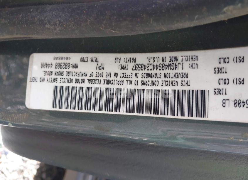 Photo 9 of 2004 Jeep Grand CHEROKEE LAREDO (VIN 1J4GW48S44C248597)