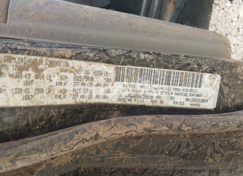 Photo 9 of 1999 Jeep Grand CHEROKEE LIMITED (VIN 1J4GW68S8XC588500)