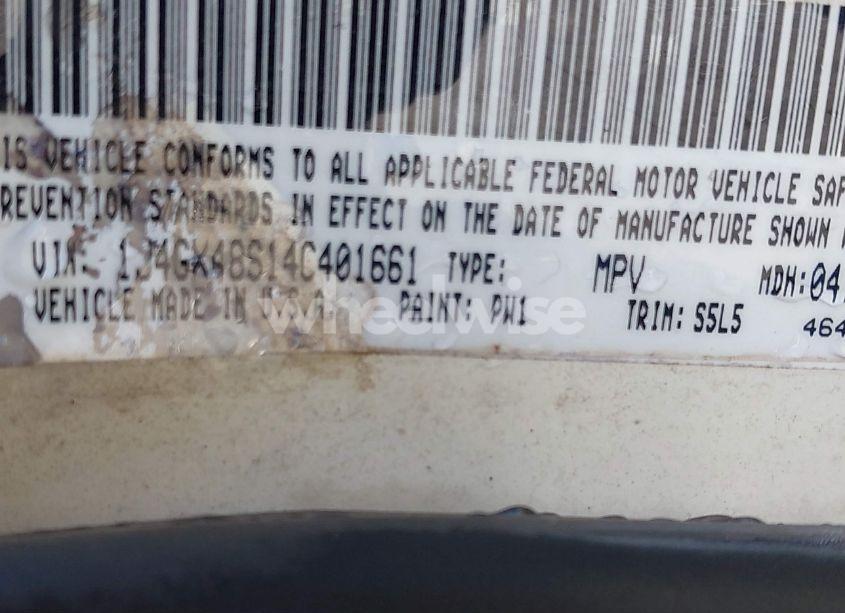 Photo 9 of 2004 Jeep Grand CHEROKEE LAREDO (VIN 1J4GX48S14C401661)