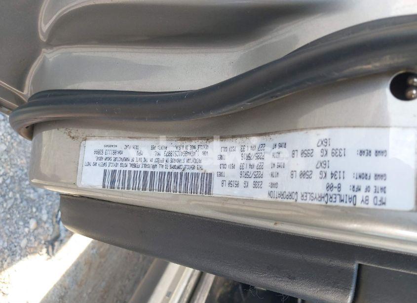 Photo 9 of 2001 Jeep Grand CHEROKEE LAREDO (VIN 1J4GX48S41C518873)