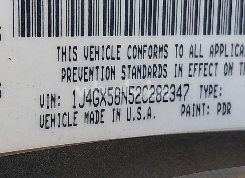 Photo 9 of 2002 Jeep Grand CHEROKEE LIMITED (VIN 1J4GX58N52C282347)