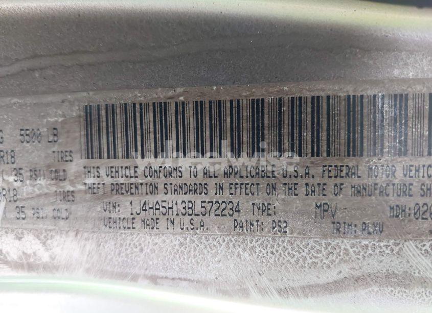 Photo 9 of 2011 Jeep Wrangler UNLIMITED SAHARA (VIN 1J4HA5H13BL572234)