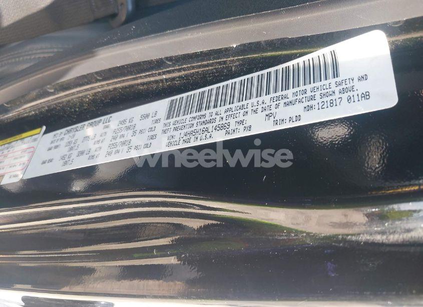 Photo 9 of 2010 Jeep Wrangler UNLIMITED SAHARA (VIN 1J4HA5H16AL145869)