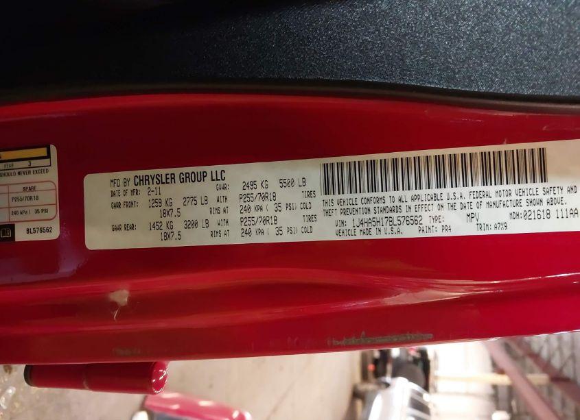 Photo 9 of 2011 Jeep Wrangler UNLIMITED SAHARA (VIN 1J4HA5H17BL576562)