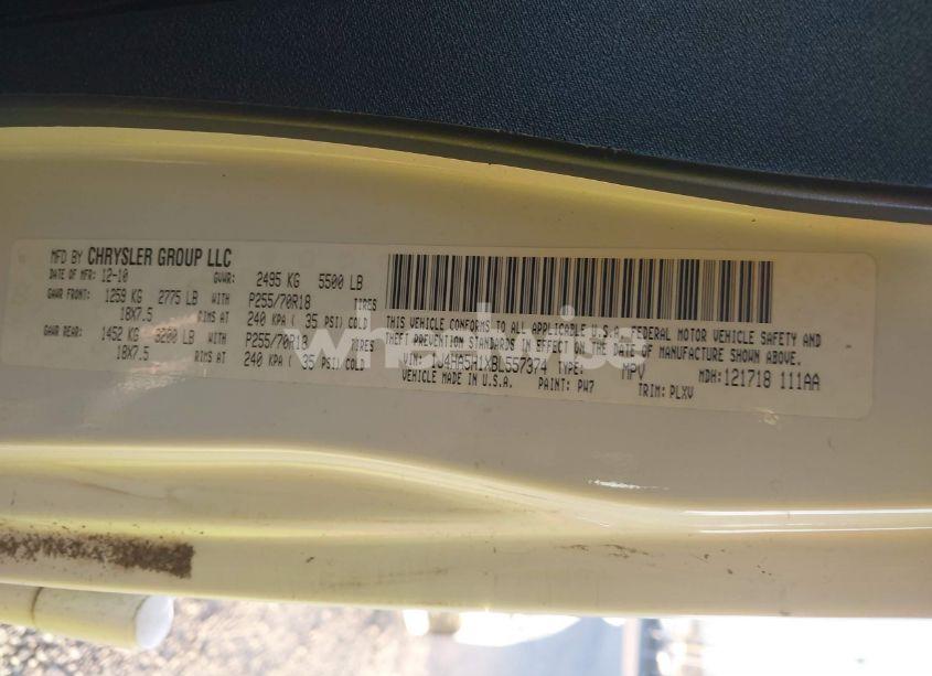 Photo 9 of 2011 Jeep Wrangler UNLIMITED SAHARA (VIN 1J4HA5H1XBL557374)