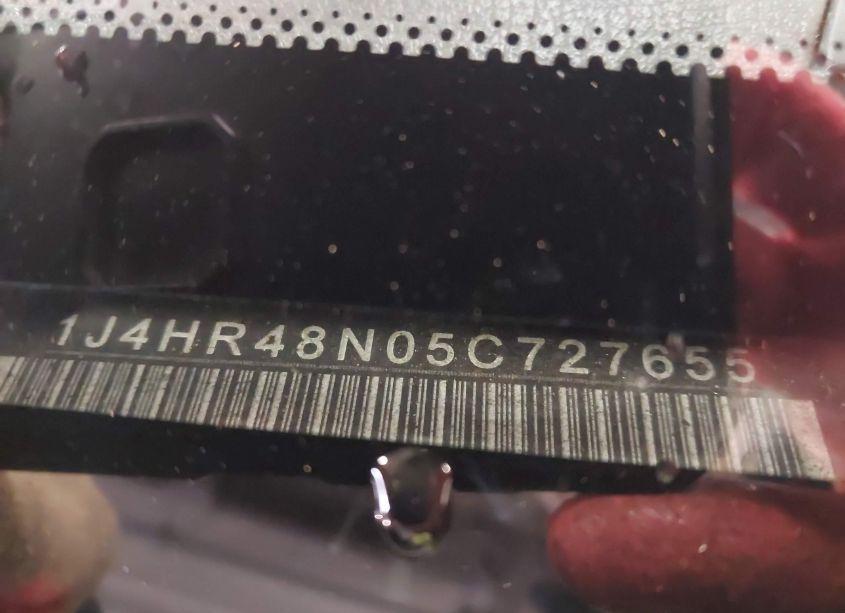 Photo 9 of 2005 Jeep Grand CHEROKEE LAREDO (VIN 1J4HR48N05C727655)