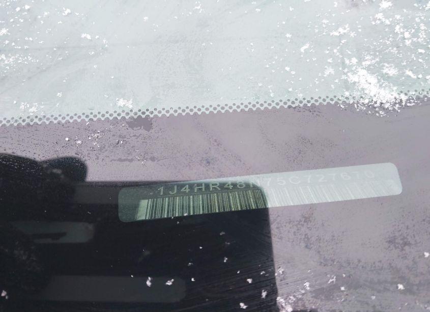 Photo 9 of 2005 Jeep Grand CHEROKEE LAREDO (VIN 1J4HR48N75C727670)