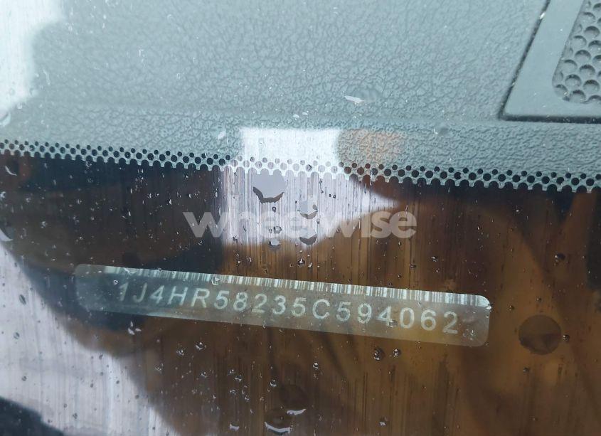 Photo 9 of 2005 Jeep Grand CHEROKEE LIMITED (VIN 1J4HR58235C594062)