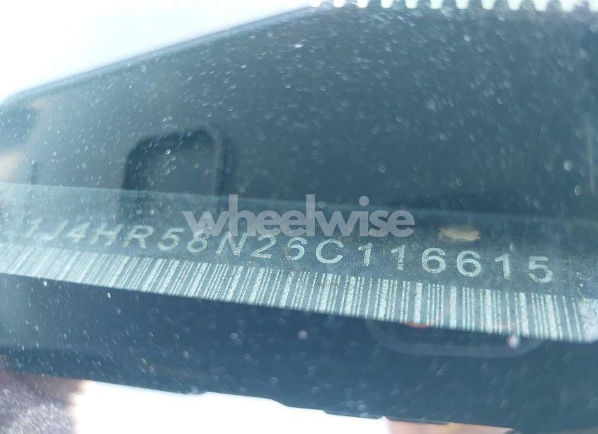 Photo 9 of 2006 Jeep Grand CHEROKEE LIMITED (VIN 1J4HR58N26C116615)