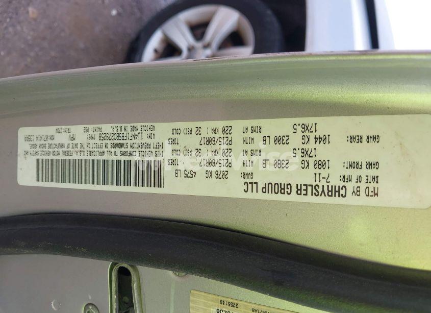 Photo 9 of 2011 Jeep Compass (VIN 1J4NF1FB5BD279258)