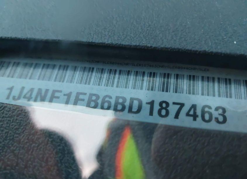 Photo 9 of 2011 Jeep Compass (VIN 1J4NF1FB6BD187463)