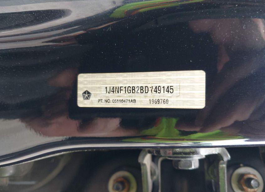 Photo 9 of 2011 Jeep Patriot SPORT (VIN 1J4NF1GB2BD149145)