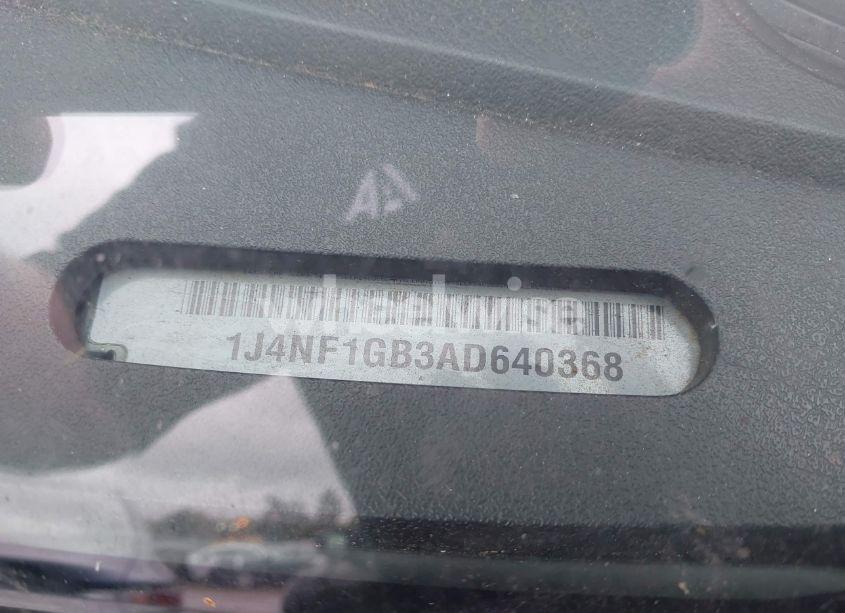 Photo 9 of 2010 Jeep Patriot SPORT (VIN 1J4NF1GB3AD640368)