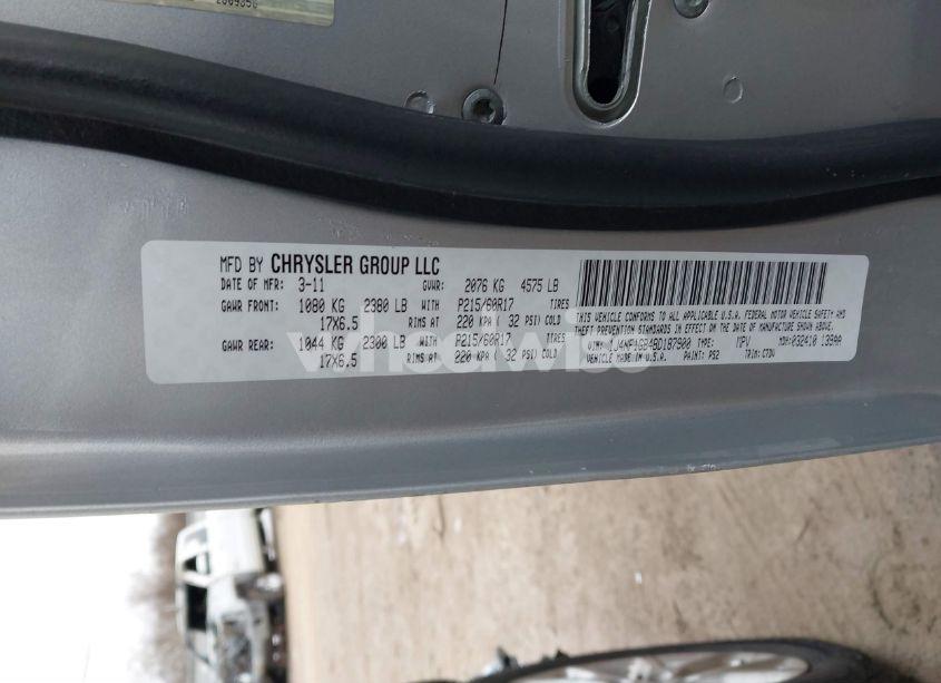 Photo 9 of 2011 Jeep Patriot SPORT (VIN 1J4NF1GB4BD187900)