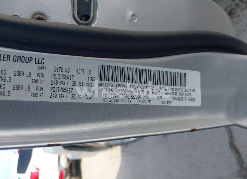 Photo 9 of 2010 Jeep Patriot SPORT (VIN 1J4NF1GB6AD622964)