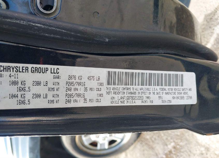 Photo 9 of 2011 Jeep Patriot SPORT (VIN 1J4NF1GB7BD212353)