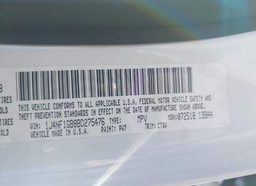 Photo 9 of 2011 Jeep Patriot SPORT (VIN 1J4NF1GB8BD275476)