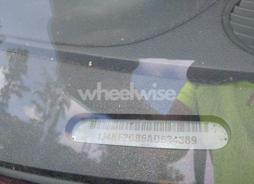 Photo 9 of 2010 Jeep Patriot SPORT (VIN 1J4NF2GB6AD634389)