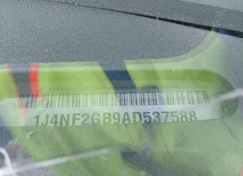 Photo 9 of 2010 Jeep Patriot SPORT (VIN 1J4NF2GB9AD537588)