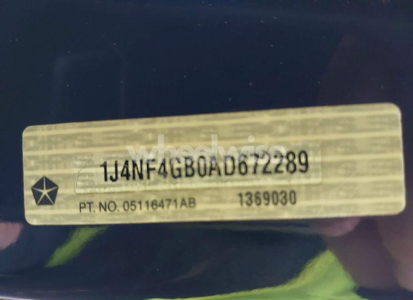 Photo 9 of 2010 Jeep Patriot LIMITED (VIN 1J4NF4GB0AD672289)