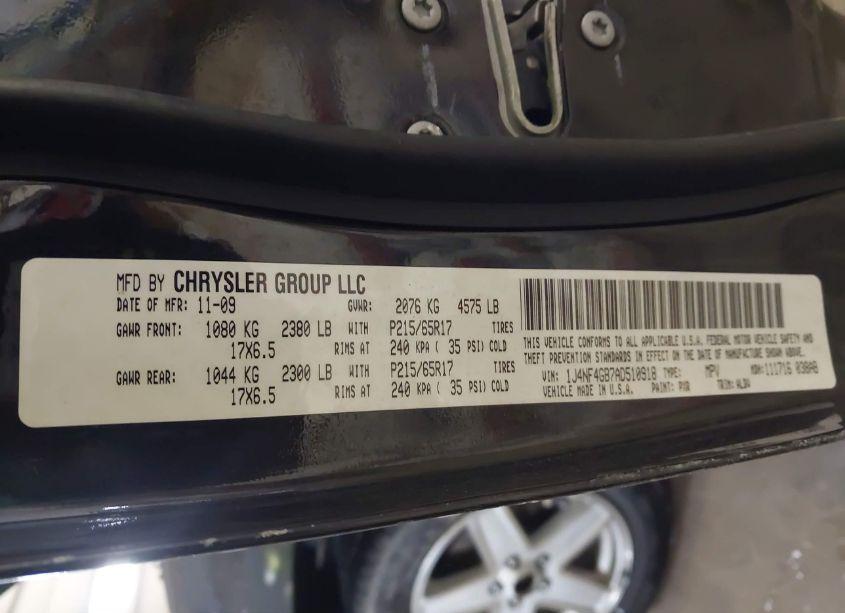 Photo 9 of 2010 Jeep Patriot LIMITED (VIN 1J4NF4GB7AD510918)