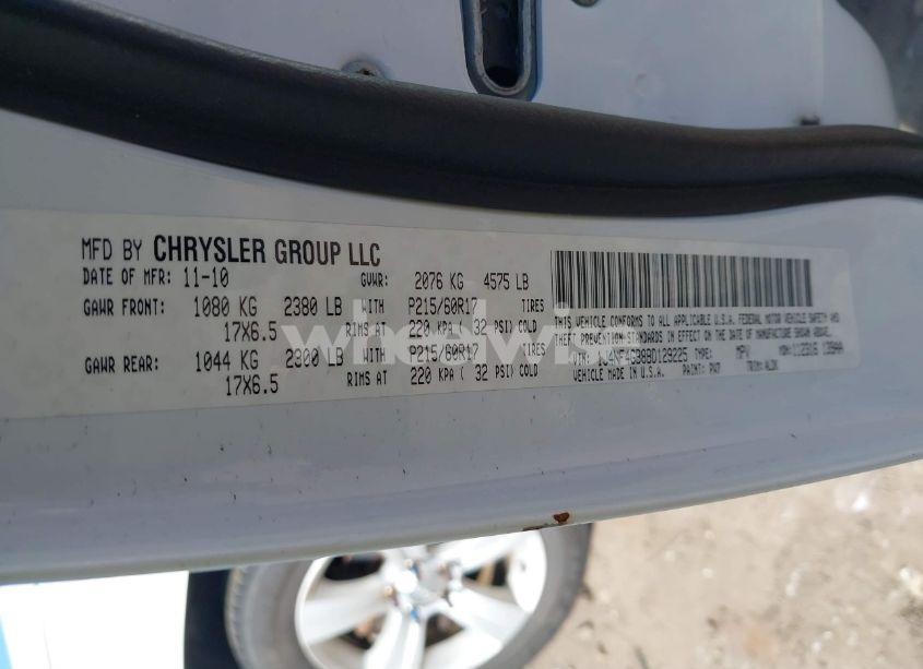 Photo 9 of 2011 Jeep Patriot LATITUDE X (VIN 1J4NF4GB8BD129225)