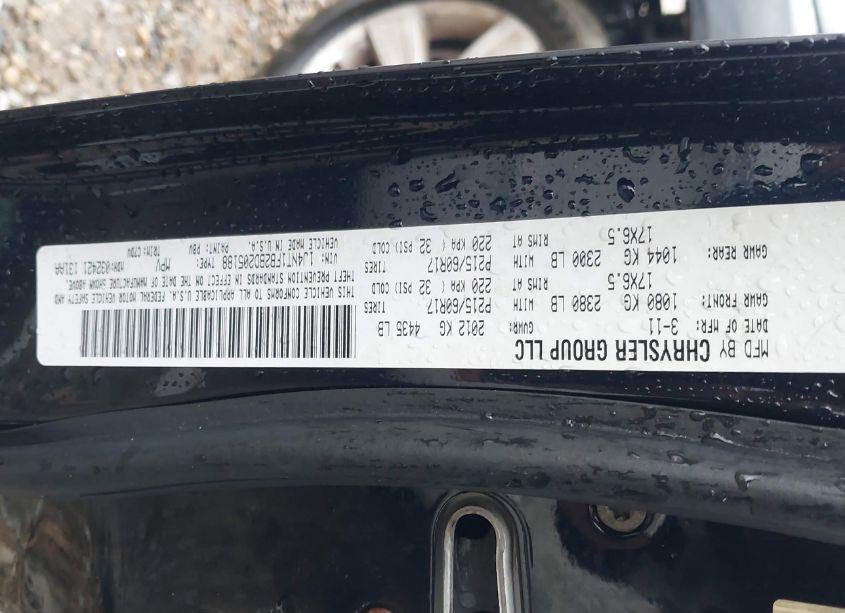 Photo 9 of 2011 Jeep Compass (VIN 1J4NT1FB2BD205188)