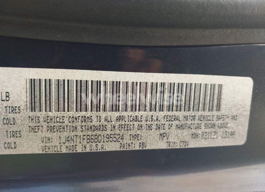 Photo 9 of 2011 Jeep Compass (VIN 1J4NT1FB6BD195524)