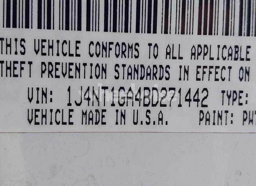 Photo 9 of 2011 Jeep Patriot SPORT (VIN 1J4NT1GA4BD271442)