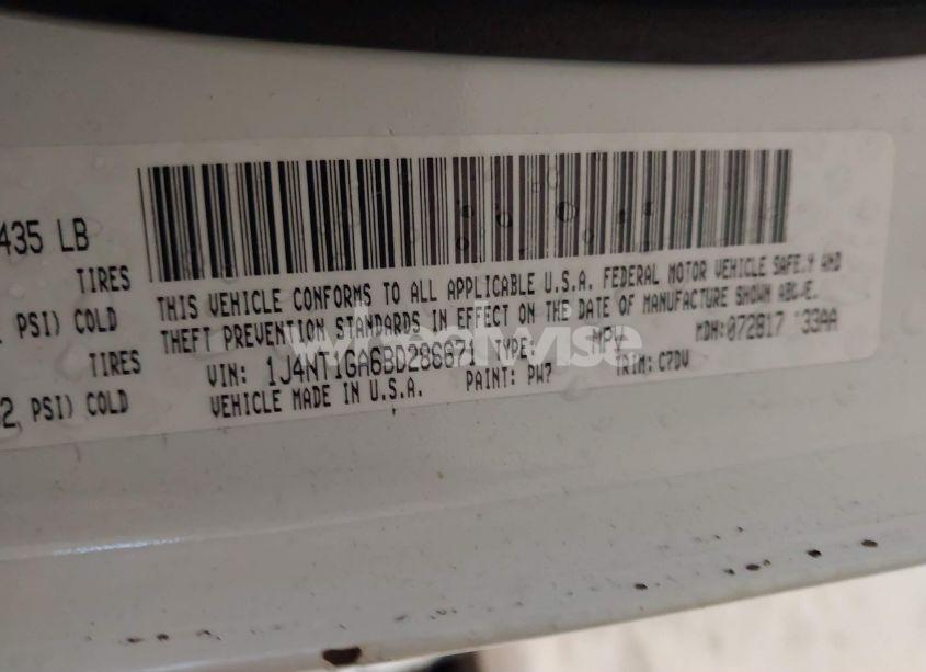 Photo 9 of 2011 Jeep Patriot SPORT (VIN 1J4NT1GA6BD286671)