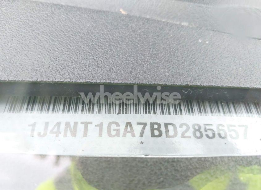 Photo 9 of 2011 Jeep Patriot SPORT (VIN 1J4NT1GA7BD285657)