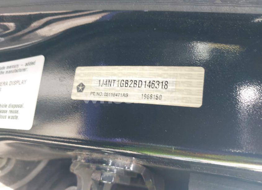 Photo 9 of 2011 Jeep Patriot SPORT (VIN 1J4NT1GB2BD146318)