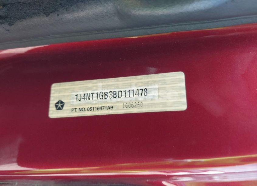 Photo 9 of 2011 Jeep Patriot SPORT (VIN 1J4NT1GB3BD111478)