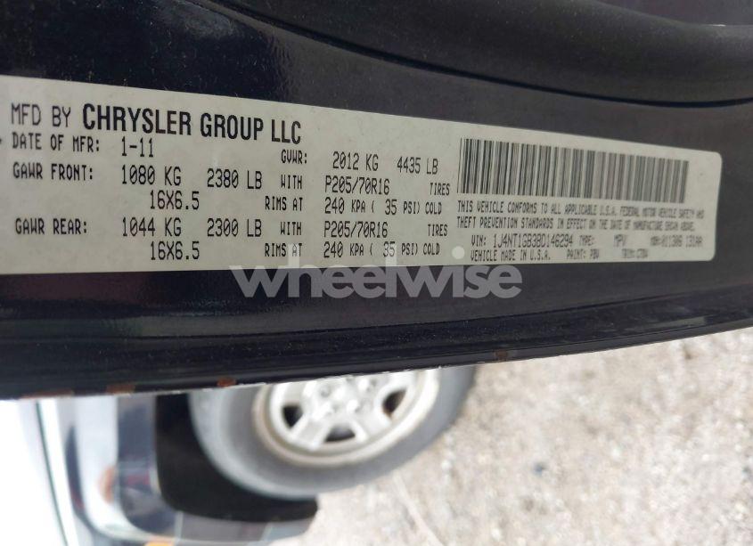 Photo 9 of 2011 Jeep Patriot SPORT (VIN 1J4NT1GB3BD146294)