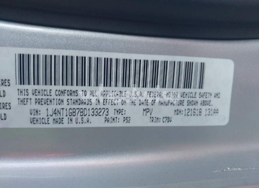 Photo 9 of 2011 Jeep Patriot SPORT (VIN 1J4NT1GB7BD133273)