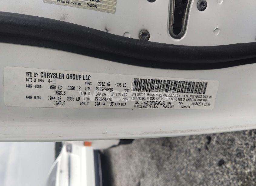 Photo 9 of 2011 Jeep Patriot SPORT (VIN 1J4NT1GB7BD208196)