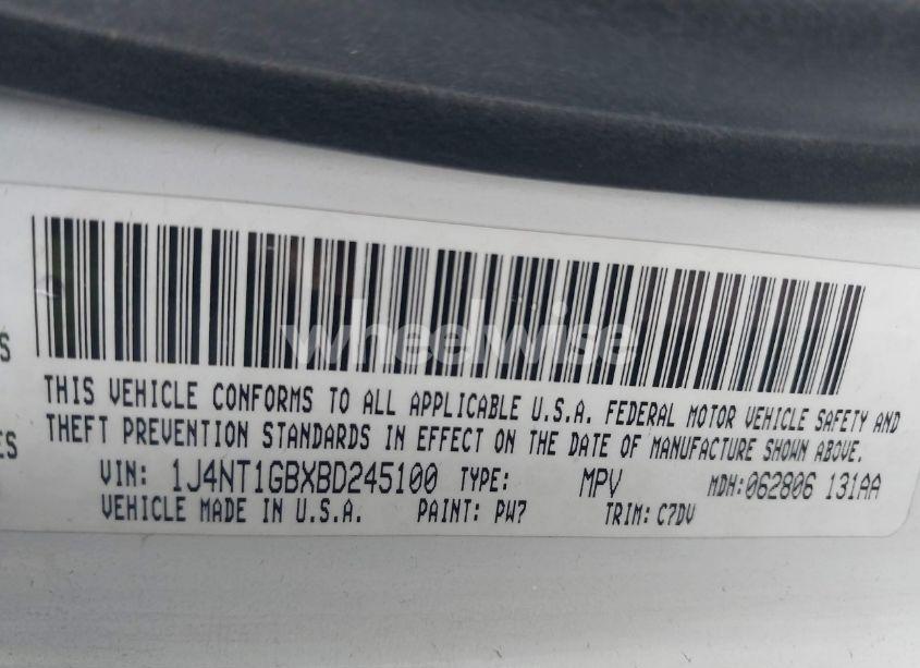 Photo 9 of 2011 Jeep Patriot SPORT (VIN 1J4NT1GBXBD245100)