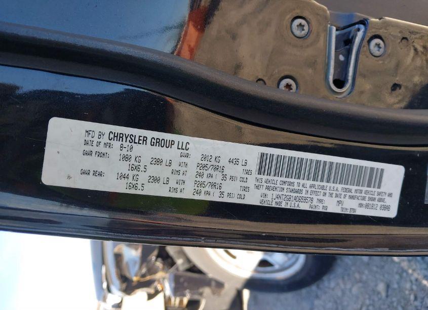 Photo 9 of 2010 Jeep Patriot SPORT (VIN 1J4NT2GB1AD659578)