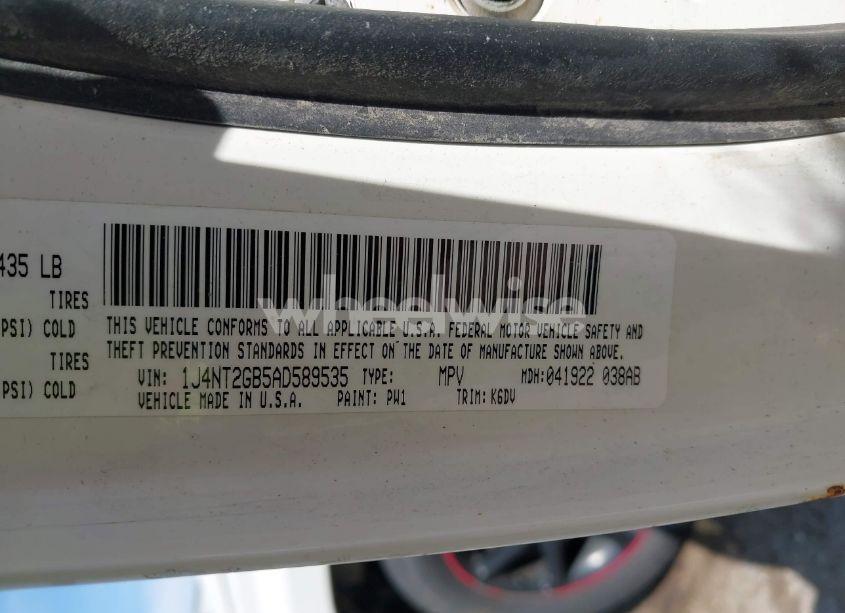 Photo 9 of 2010 Jeep Patriot SPORT (VIN 1J4NT2GB5AD589535)