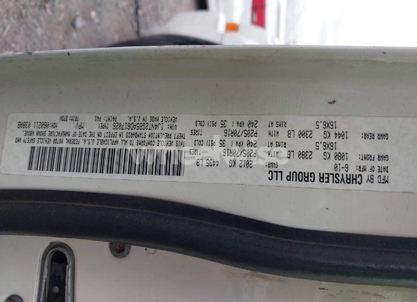 Photo 9 of 2010 Jeep Patriot SPORT (VIN 1J4NT2GB5AD617026)