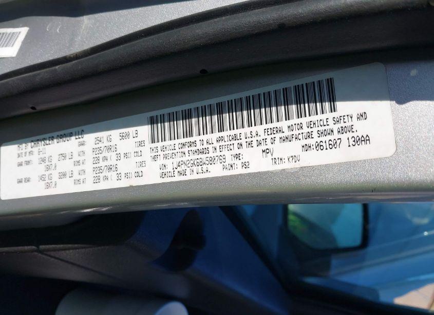 Photo 9 of 2011 Jeep Liberty SPORT (VIN 1J4PN2GK6BW580769)